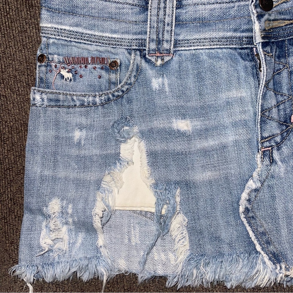 Abercrombie Y2K Denim Mini Skirt - Picture 6 of 7